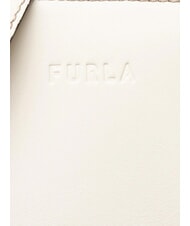 FURLA MIASTELLA Bolso con bandolera algod&oacute;n blanco - Bolsos Mujer - 7