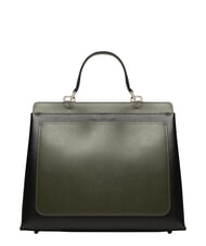 FURLA 1927 Bolsa de la compra con asa superior perla y+salvia+negra c - Bolsos Mujer - 2