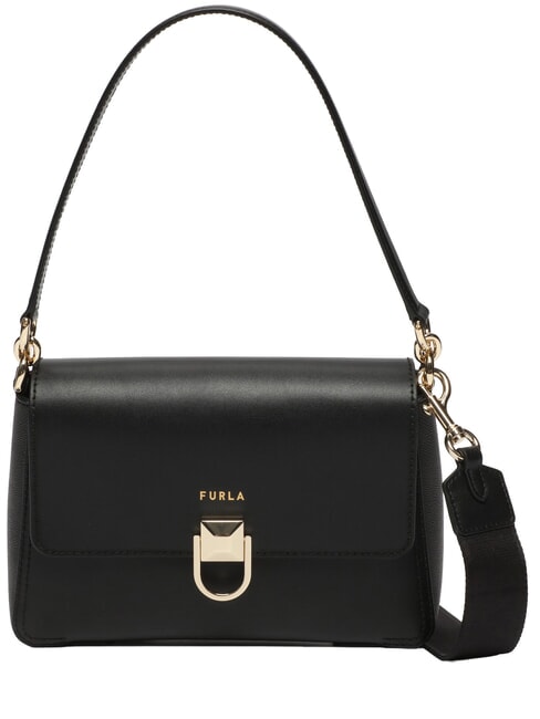CIRCE Bolso de hombro de piel negro - Bolsos Mujer