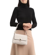 FURLA CIRCE Bolso de hombro de piel perla - Bolsos Mujer - 2