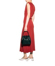 FURLA ATENA Minibolso tipo cubo con correa para el hombro negro - Bolsos Mujer - 3