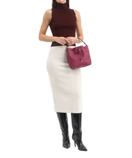 FURLA ATENA Minibolso tipo cubo con correa para el hombro frambuesa - Bolsos Mujer - 2