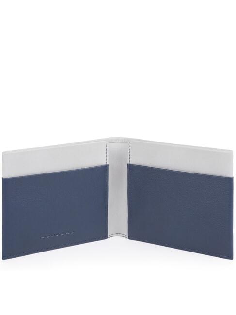 CAMPIONARIO - URBAN Billetera de cuero GRIS AZULADO - Carteras Hombre