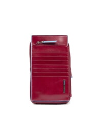 PIQUADRO CAMPIONARIO - BLUE SQUARE Cartera colgante ROJO - Carteras Hombre - 4