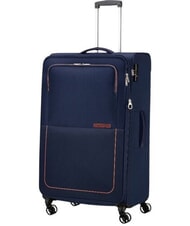 AMERICAN TOURISTER AIR WAVE Carrito grande azul marino/naranja - Trolley Semirr&iacute;gidos - 3