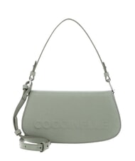 COCCINELLE MYRTHA MAXI LOG Bolso bandolera de piel con bandolera verdor - Bolsos Mujer - 3