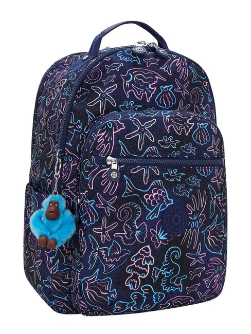 SEOUL COLLEGE BTS Mochila para port&aacute;til de 15 pulgadas pez disco - Mochilas Escuela & Tiempo Libre