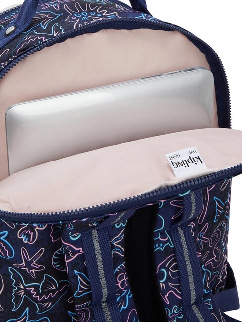 SEOUL COLLEGE BTS Mochila para port&aacute;til de 15 pulgadas pez disco - Mochilas Escuela & Tiempo Libre