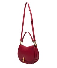 COCCINELLE MAGIE SOFT Bolso bandolera de piel con bandolera sangr&iacute;a - Bolsos Mujer - 4