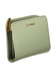 COCCINELLE METALLIC SOFT Cartera peque&ntilde;a de piel verdor - Carteras Mujer - 3