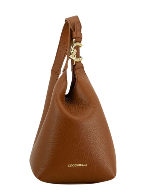 C-EASY  Bolso de hombro, con correa para el hombro co&ntilde;ac - Bolsos Mujer
