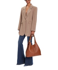 COCCINELLE C-EASY Bolso de hombro con cartera co&ntilde;ac - Bolsos Mujer - 2