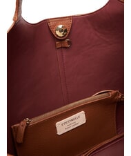 COCCINELLE C-EASY Bolso de hombro con cartera co&ntilde;ac - Bolsos Mujer - 5