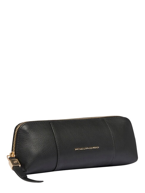 CIRCLE Estuche de piel para bol&iacute;grafos negro - Carteras de mano & Neceser
