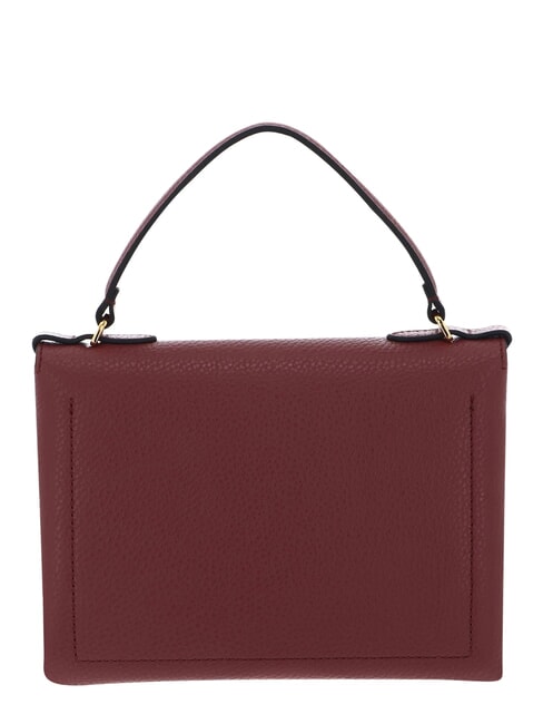 ARLETTIS Minibolso de piel con textura brandy - Bolsos Mujer