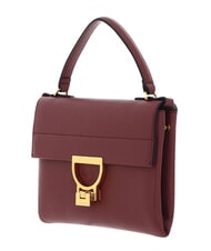 COCCINELLE ARLETTIS Minibolso de piel con textura brandy - Bolsos Mujer - 3