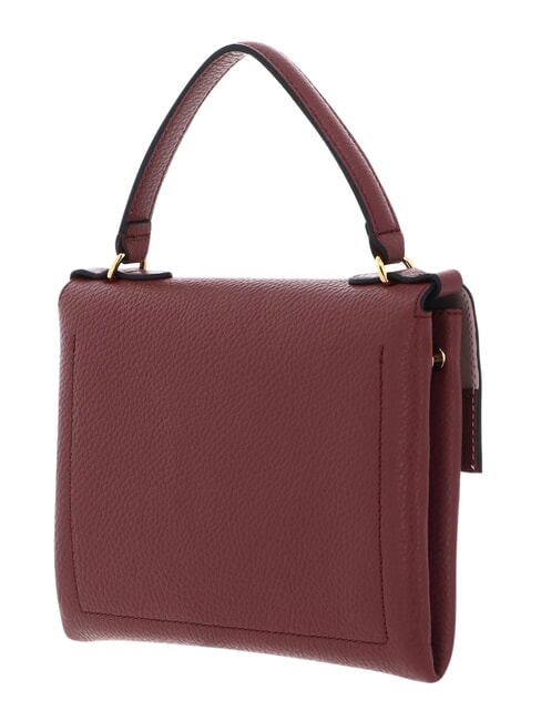 ARLETTIS Minibolso de piel con textura brandy - Bolsos Mujer