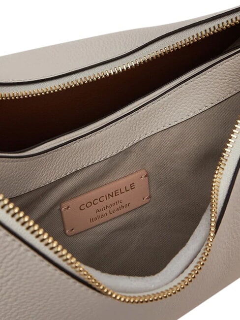 BOHEME GRANA DOUBLE Bolso bandolera grande de piel bleu / bou - Bolsos Mujer