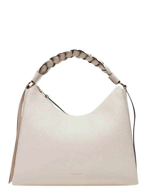 BOHEME GRANA DOUBLE Bolso bandolera grande de piel bleu / bou - Bolsos Mujer