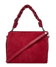 COCCINELLE BOHEME SUEDE BIMATERIAL  Mini bolso de mano, con bandolera sangr&iacute;a - Bolsos Mujer - 3