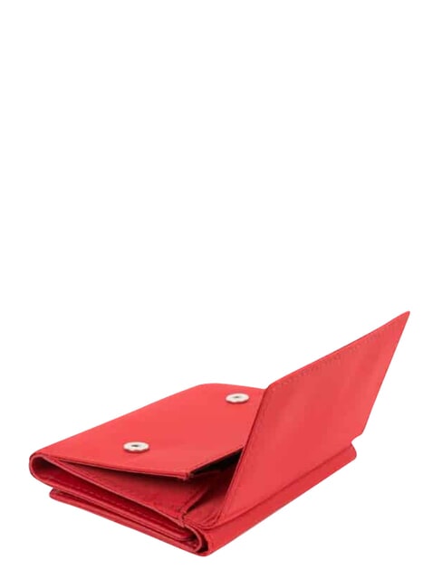 PQ-BIOS Monedero plegable, fabricado en nailon reciclado. ROJO - Carteras Hombre