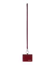 PIQUADRO BLUE SQUARE Portatarjetas o credenciales, cuello ROJO - Carteras Hombre - 3