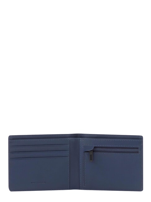GIO Cartera hecha de tela reciclada azul - Carteras Hombre