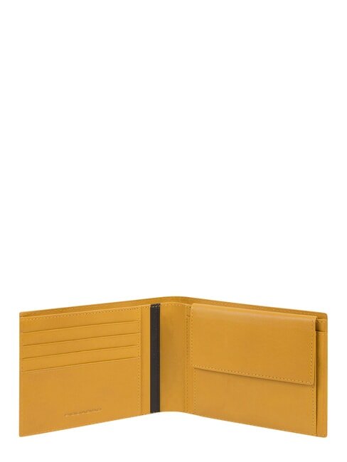  PQ-BIOS Cartera de Hombre amarillo - Carteras Hombre