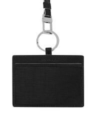 PIQUADRO BLUE SQUARE Portatarjetas o credenciales, cuello negro - Carteras Hombre - 2