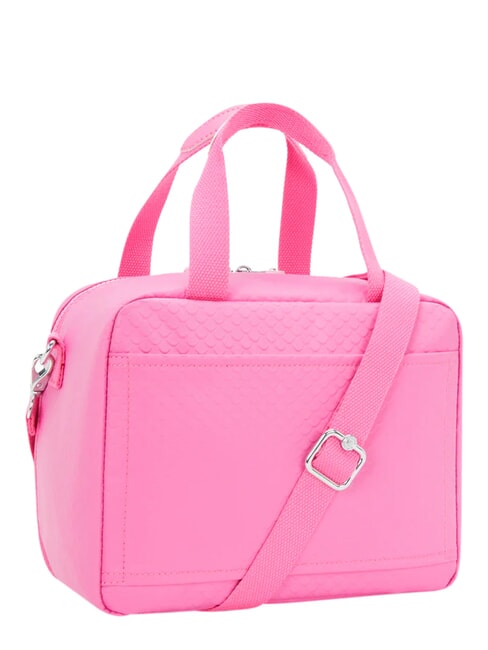 MIYO BTS Portacomidas con correa para el hombro Sirena rosa en relieve - Bolsas y accesorios  ni&ntilde;os