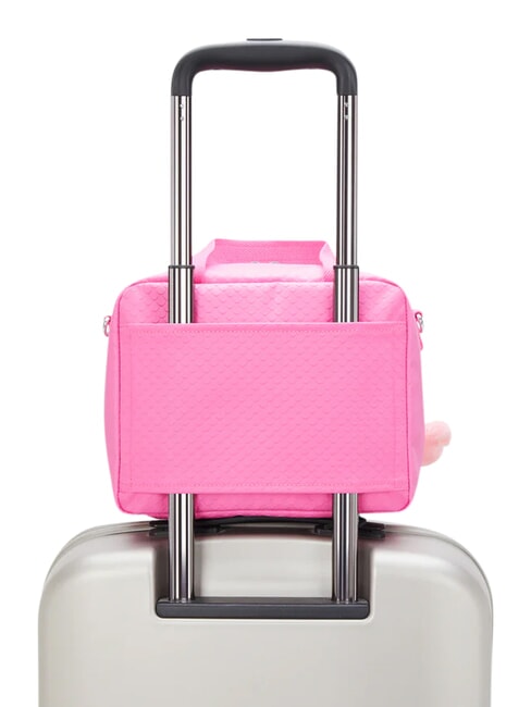 MIYO BTS Portacomidas con correa para el hombro Sirena rosa en relieve - Bolsas y accesorios  ni&ntilde;os