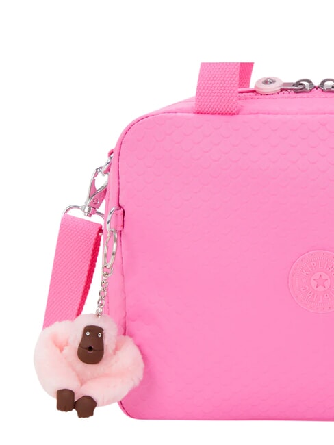 MIYO BTS Portacomidas con correa para el hombro Sirena rosa en relieve - Bolsas y accesorios  ni&ntilde;os