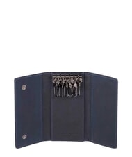 PIQUADRO  Estuche para llaves WOSTOK azul - Llaveros - 2