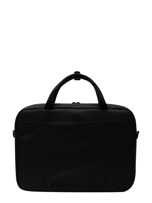 GIBSON Bolso bandolera para PC, de tela. NEGRO - Maletines de Trabajo