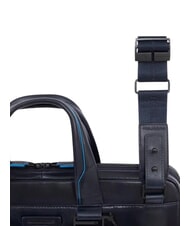 PIQUADRO B2 REVAMP Malet&iacute;n para port&aacute;til de 14", en piel azul - Maletines de Trabajo - 7
