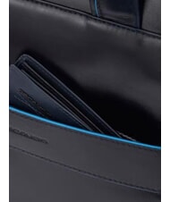 PIQUADRO B2 REVAMP Malet&iacute;n para port&aacute;til de 14", en piel azul - Maletines de Trabajo - 8