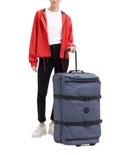 KIPLING AVIANA L Carro de gran tama&ntilde;o azul 3D - Trolley Semirr&iacute;gidos - 3