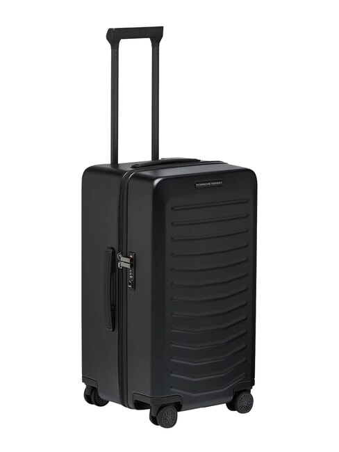 ROADSTER HARDCASE 4W Carro mediano, ultrarresistente negro - Trolley R&iacute;gidos