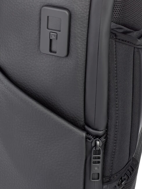 URBAN ECO LEATHER Mochila para port&aacute;til de 13 pulgadas negro - Mochilas para port&aacute;til