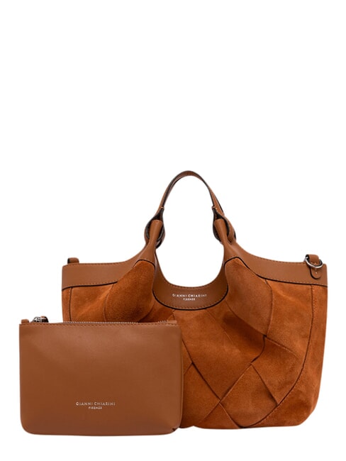 DUA Bolso de mano con correa para el hombro. caramelo - Bolsos Mujer
