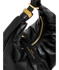 GIANNI CHIARINI ELLA Bolso de hombro de piel negro - Bolsos Mujer - 3