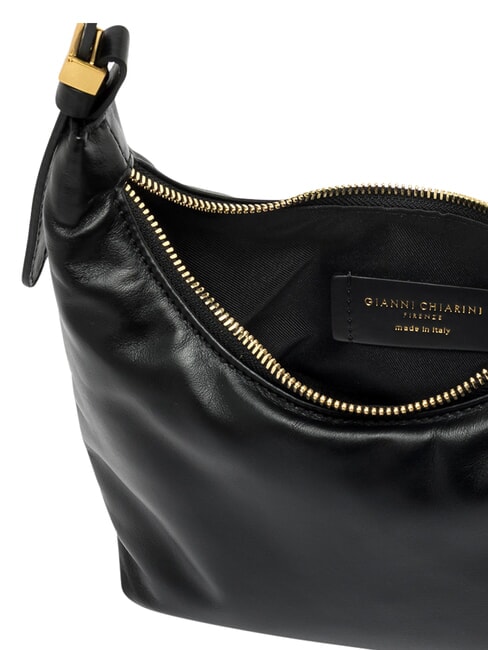 ELLA Bolso de hombro de piel negro - Bolsos Mujer