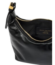 GIANNI CHIARINI ELLA Bolso de hombro de piel negro - Bolsos Mujer - 4