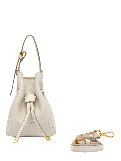 SIENNA Bolso de mano con correa para el hombro. arena - Bolsos Mujer