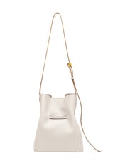 GIANNI CHIARINI SIENNA Bolso de hombro tipo cubo de piel arena - Bolsos Mujer - 2