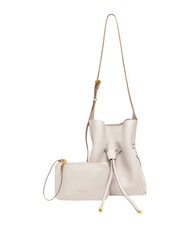 GIANNI CHIARINI SIENNA Bolso de hombro tipo cubo de piel arena - Bolsos Mujer - 4