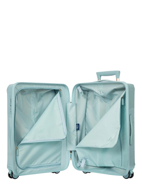 POSITANO Carro grande y extensible azul claro - Trolley R&iacute;gidos