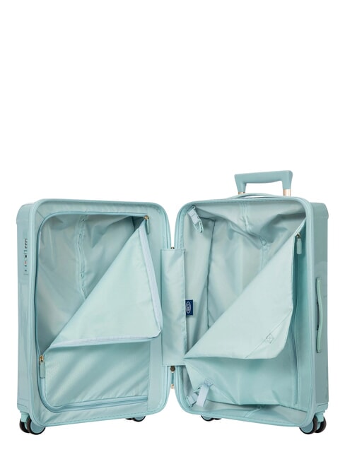 POSITANO Carro de tama&ntilde;o mediano y extensible azul claro - Trolley R&iacute;gidos