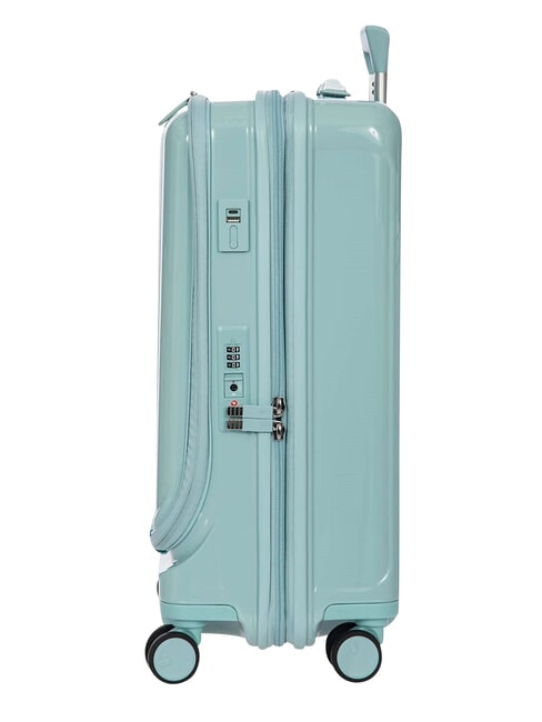 POSITANO Carro de tama&ntilde;o mediano y extensible azul claro - Trolley R&iacute;gidos