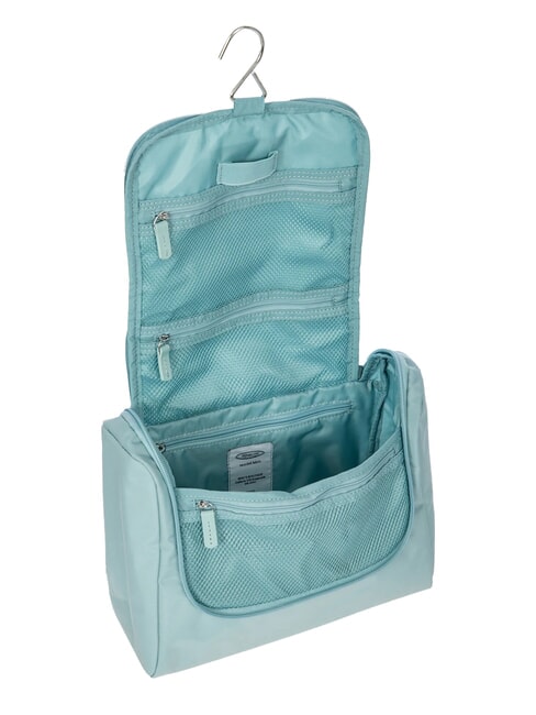 POSITANO Estuche de belleza con m&uacute;ltiples bolsillos azul claro - Neceser